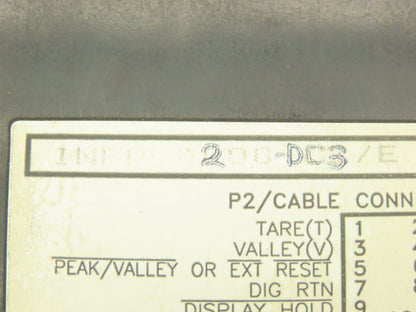 Newport INFP-0200-DC3/E Process Meter DC Current 5-Button 6-Digit 10W