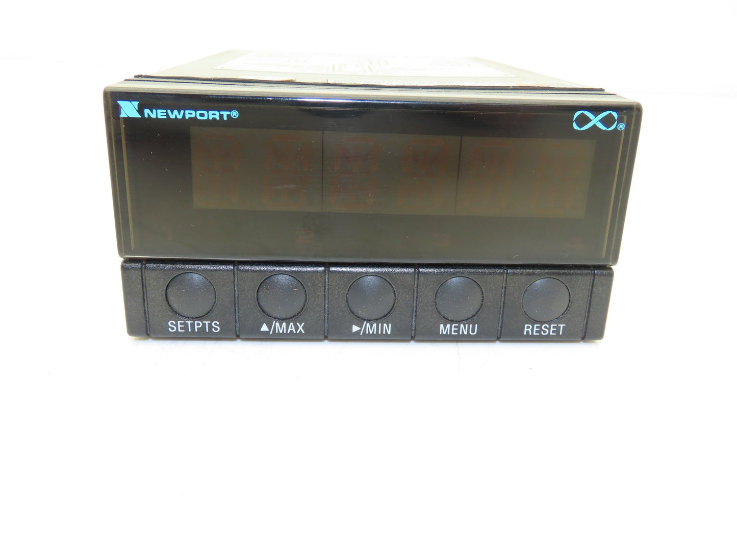 Newport INFP-0200-DC3/E Process Meter DC Current 5-Button 6-Digit 10W