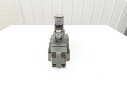 Rexroth 4WE6D52/AW12060NDALV Hydraulic Directional Solenoid Valve Assy 110V
