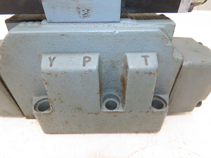 Rexroth 4WE6D52/AW12060NDALV Hydraulic Directional Solenoid Valve Assy 110V