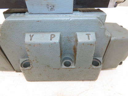 Rexroth 4WE6D52/AW12060NDALV Hydraulic Directional Solenoid Valve Assy 110V