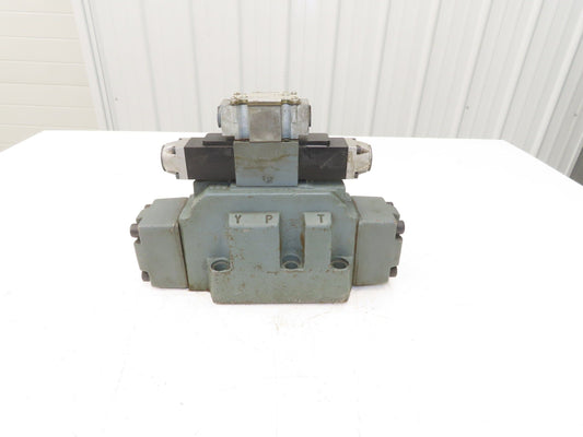 Rexroth 4WE6D52/AW12060NDALV Hydraulic Directional Solenoid Valve Assy 110V