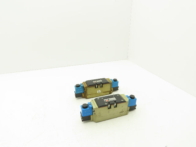 Ross Controls Pneumatic Dual Solenoid Air Valve 14.5-145psi 24vdc Lot of 2