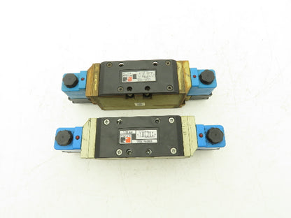 Ross Controls Pneumatic Dual Solenoid Air Valve 14.5-145psi 24vdc Lot of 2