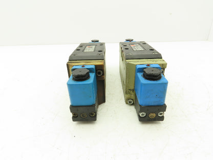 Ross Controls Pneumatic Dual Solenoid Air Valve 14.5-145psi 24vdc Lot of 2
