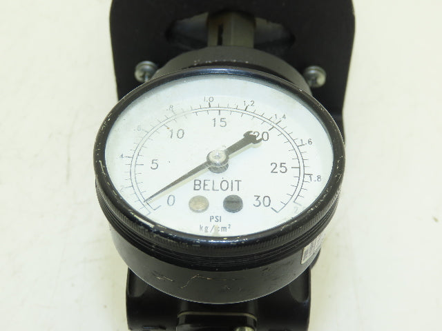 Jordan Controls SM1110-14/7-16.5-Z-D-2-0-0 Motorized Pneumatic Air Regulator