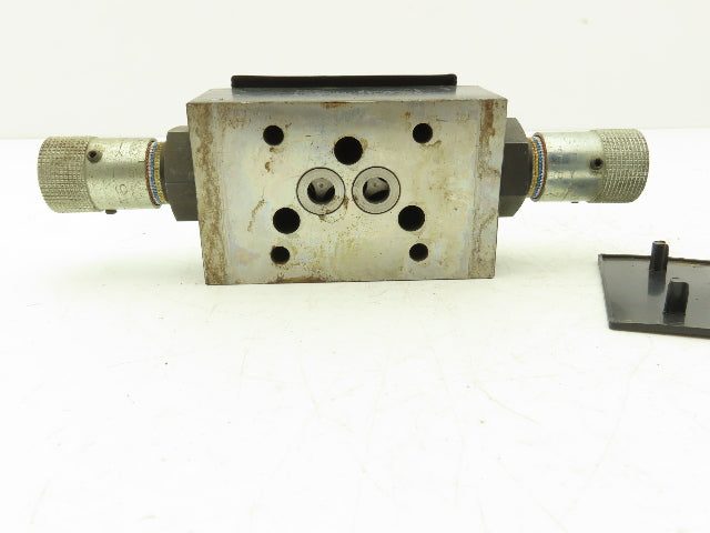 Parker FM3 Hydraulic Flow Control Manifold Mount Needle Valve