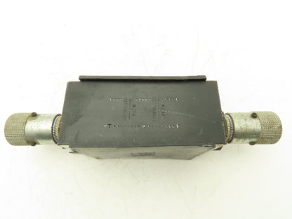 Parker FM3 Hydraulic Flow Control Manifold Mount Needle Valve