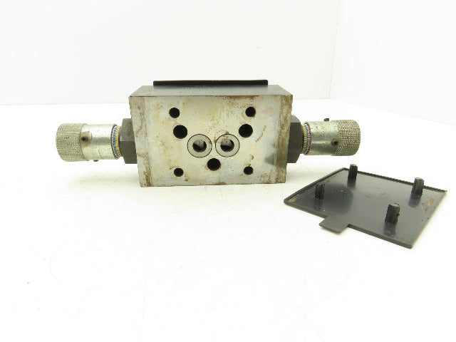 Parker FM3 Hydraulic Flow Control Manifold Mount Needle Valve