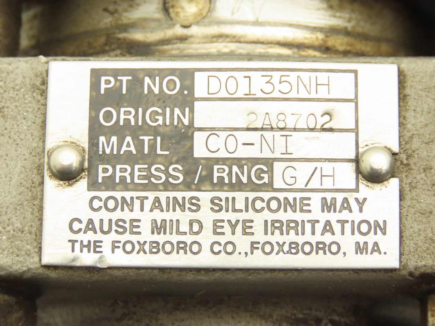 Foxboro 821GM-IS1NH2 EW Electronic Pressure Transmitter 12.5-65VDC 600PSI