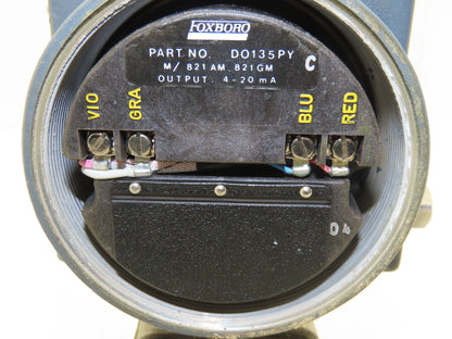 Foxboro 821GM-IS1NM2 EW Electronic Pressure Transmitter 12.5-65VDC 150PSI