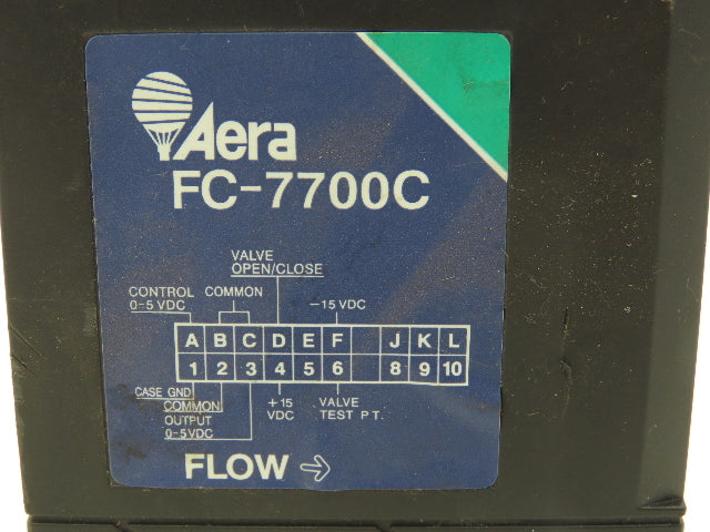 Aera FC-7700C Mass Flow Controller 100 SCCM