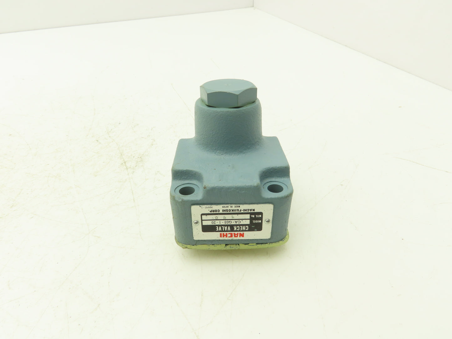 Nachi CA-G03-1-20 Hydraulic Right Angle Check Valve 10.5gpm 3045psi