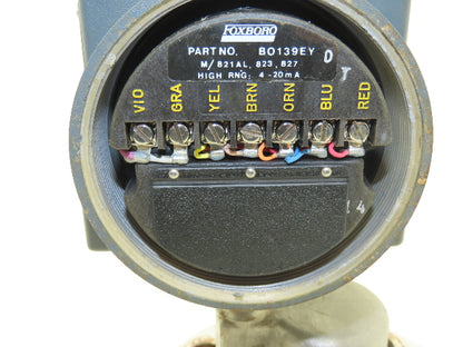 Foxboro 827DF-IS1NHSA1 Electronic Pressure Transmitter 12.5-65VDC