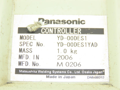 Panasonic YD-00DES1 Welding Controller Spec YD-00DES1YAD For Matsushita