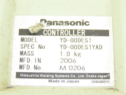 Panasonic YD-00DES1 Welding Controller Spec YD-00DES1YAD For Matsushita
