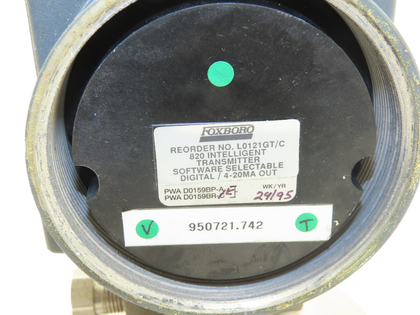 Foxboro 827DF-DS1NMSA1 Electronic Pressure Transmitter 12.5-42VDC