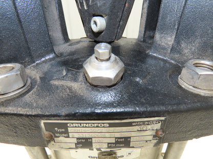 Grundfos CRN16-30/2 U-P-G-AUUE Coolant Pump 84 GPM 5Hp 230/460V 3PH 2" DN50