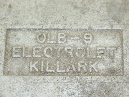 Electrolet Killark OLB-9 LL Unilet Conduit Body 3-1/2"