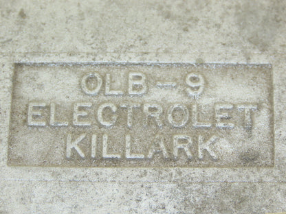Electrolet Killark OLB-9 LL Unilet Conduit Body 3-1/2"