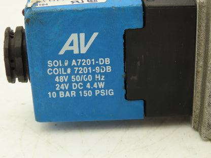 Automatic 407D43S39DS3DB7 Pneumatic Directional Solenoid Valve 24VDC