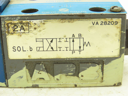 Vickers DG5V-7-2A-E-U2-B-80-JA484 Hydraulic Directional Solenoid Valve 110v