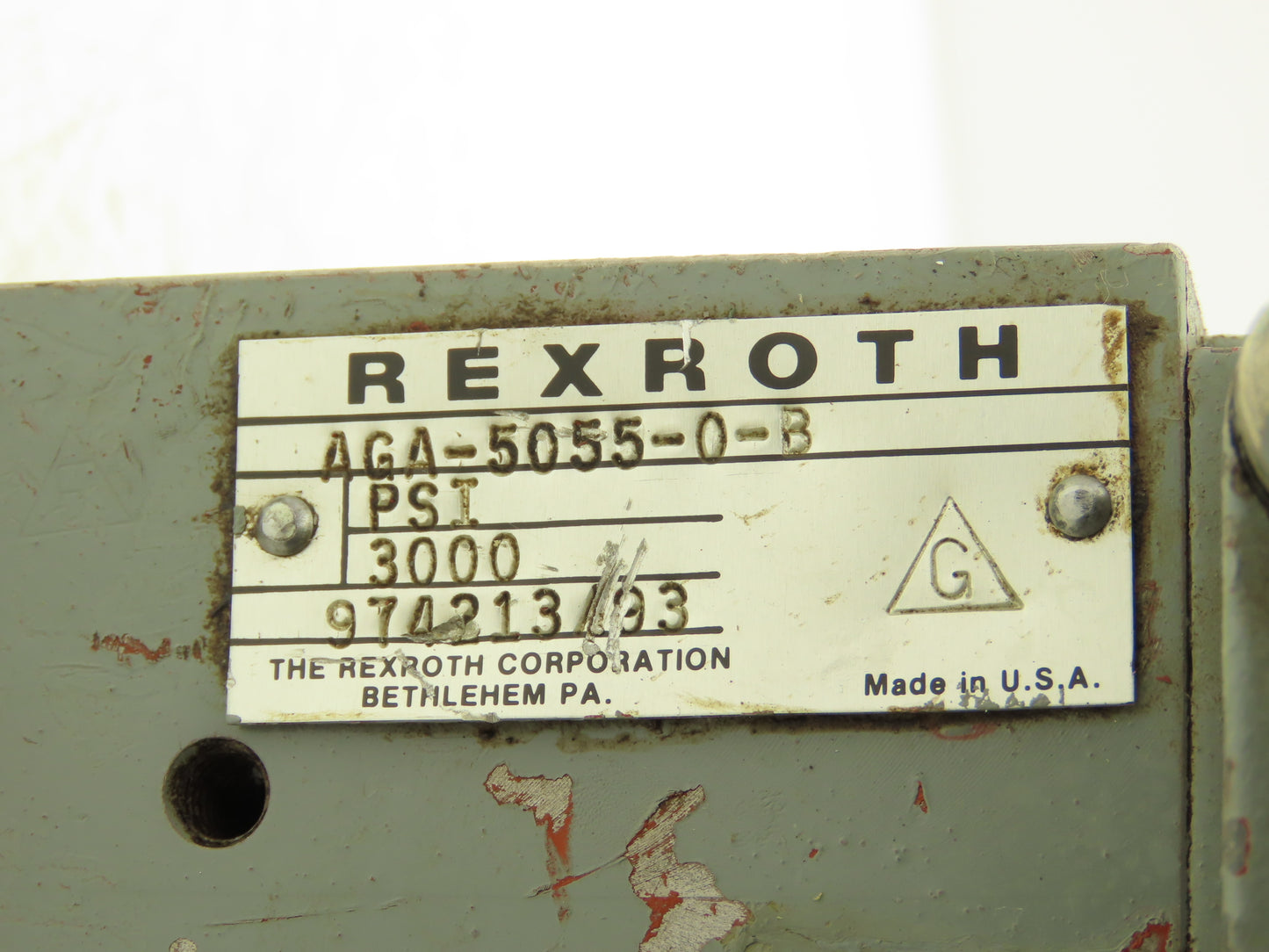 Rexroth/Hydronorma GP45-4-A 502|AGA-5055-0-B Hydraulic Directional Valve Stack