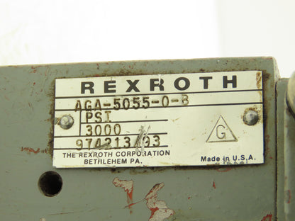 Rexroth/Hydronorma GP45-4-A 502|AGA-5055-0-B Hydraulic Directional Valve Stack