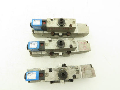 Automatic S31C-DB-6 Pneumatic Directional Solenoid Valve 24VDC  Lot of 3