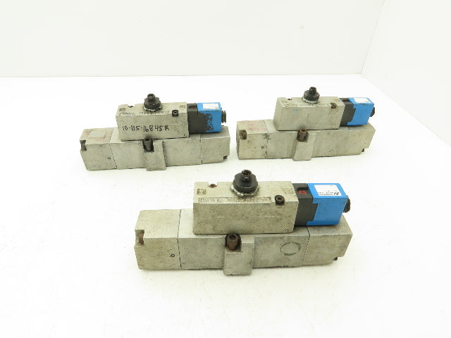 Automatic S31C-DB-6 Pneumatic Directional Solenoid Valve 24VDC  Lot of 3