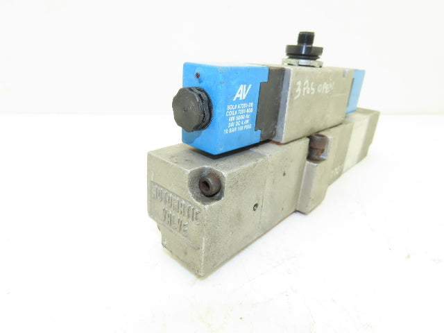 Automatic 407D67S39DS3-DB7 Pneumatic Air Directional Solenoid Valve 24VDC 48VAC
