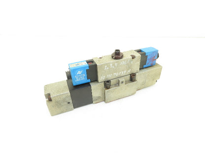 Automatic 407D67S39DS3-DB7 Pneumatic Air Directional Solenoid Valve 24VDC 48VAC