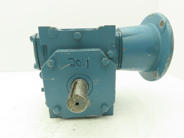 Electra Grove Gear Worm Gearbox 20:1 Reducer 88rpm 56C 1.25" LH Output