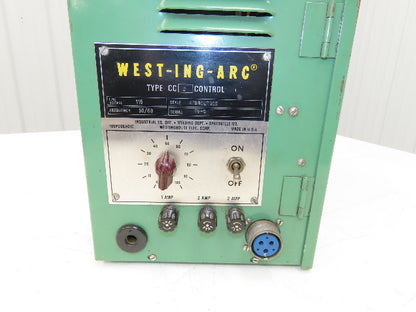 Westinghouse Type CC2 WEST-ING-ARC Control Rectifier Welder Module 115V