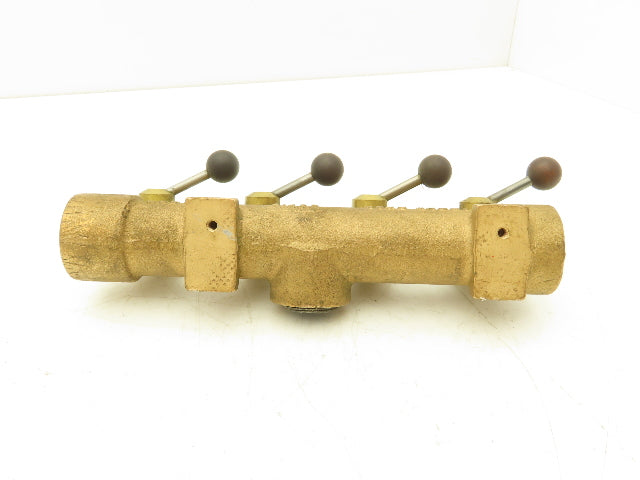 Circle Seal P11-395 5 Way Manual Control Valve 3/4" NPT In x 1/4"NPT Out