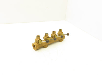 Circle Seal P11-395 5 Way Manual Control Valve 3/4" NPT In x 1/4"NPT Out