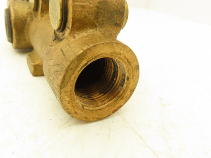 Circle Seal P11-395 5 Way Manual Control Valve 3/4" NPT In x 1/4"NPT Out