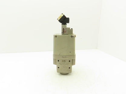 SMC VNH413A High Pressure Coolant Valve 24V 3 Port 7.0MPa Normally Closed 1"NPT