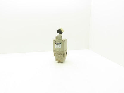 SMC VNH413A High Pressure Coolant Valve 24V 3 Port 7.0MPa Normally Closed 1"NPT