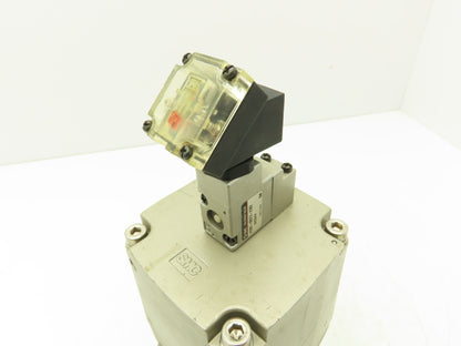 SMC VNH413A High Pressure Coolant Valve 24V 3 Port 7.0MPa Normally Closed 1"NPT