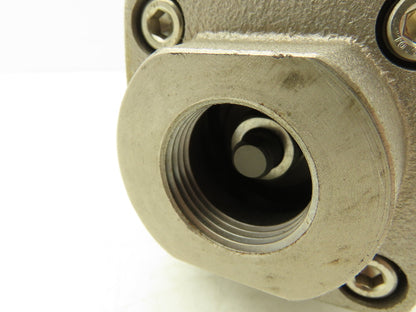 SMC VNH413A High Pressure Coolant Valve 24V 3 Port 7.0MPa Normally Closed 1"NPT