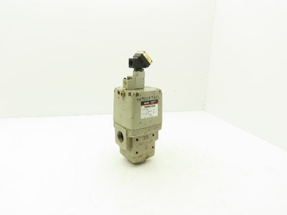 SMC VNH413A High Pressure Coolant Valve 24V 3 Port 7.0MPa Normally Closed 1"NPT
