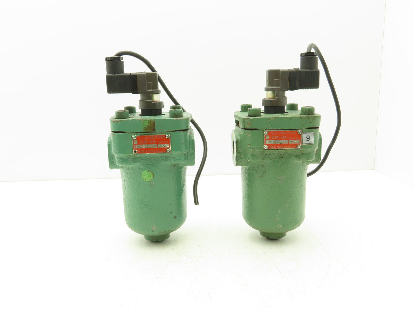 Taisei Kogyo UM-04 Hydraulic Line Filter 1000psi Lot of 2