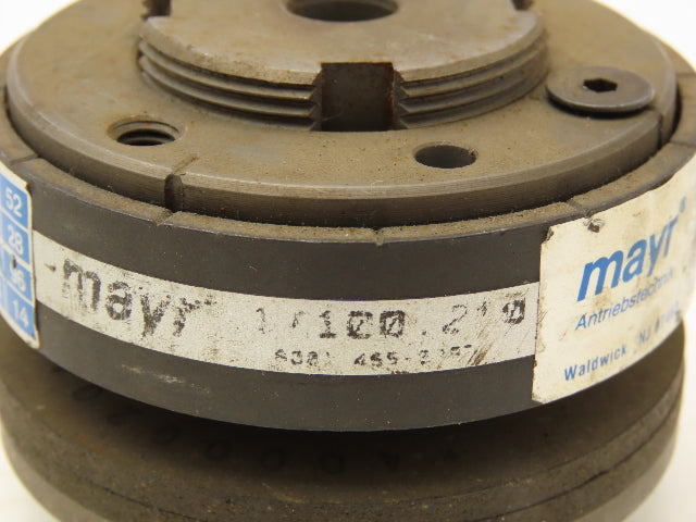 Mayr 1/100.210 Size 1 Torque Limiter Clutch Slip Hub Stock Bore