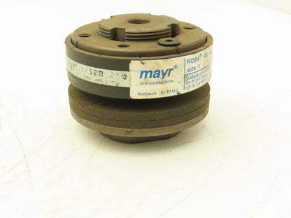 Mayr 1/100.210 Size 1 Torque Limiter Clutch Slip Hub Stock Bore