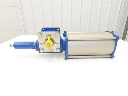 Morin B-036U-S060 Spring Return Pneumatic Valve Rotary Actuator 160 PSI
