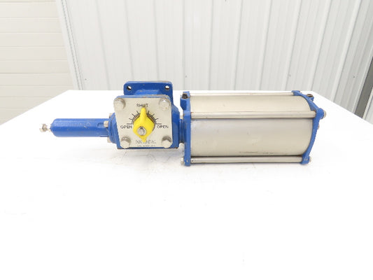 Morin B-036U-S060 Spring Return Pneumatic Valve Rotary Actuator 160 PSI