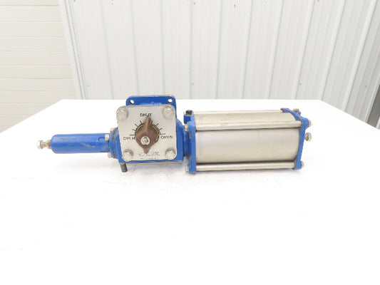Morin B-023U-S060 Spring Return Pneumatic Valve Rotary Actuator 160 PSI