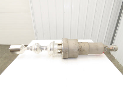 Waukesha Cherry-Burrell Sentinel IV Pneumatic Air Lifter Valve Double Seat 6" SS