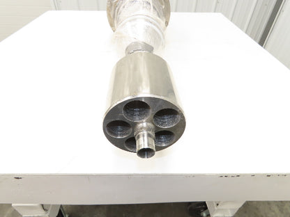 Waukesha Cherry-Burrell Sentinel IV Pneumatic Air Lifter Valve Double Seat 6" SS